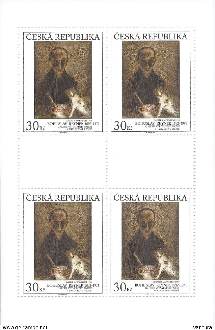 A 793 Czech Republic Bohuslav Reynek: Still Life With The Author 2013 Cat - Unused Stamps