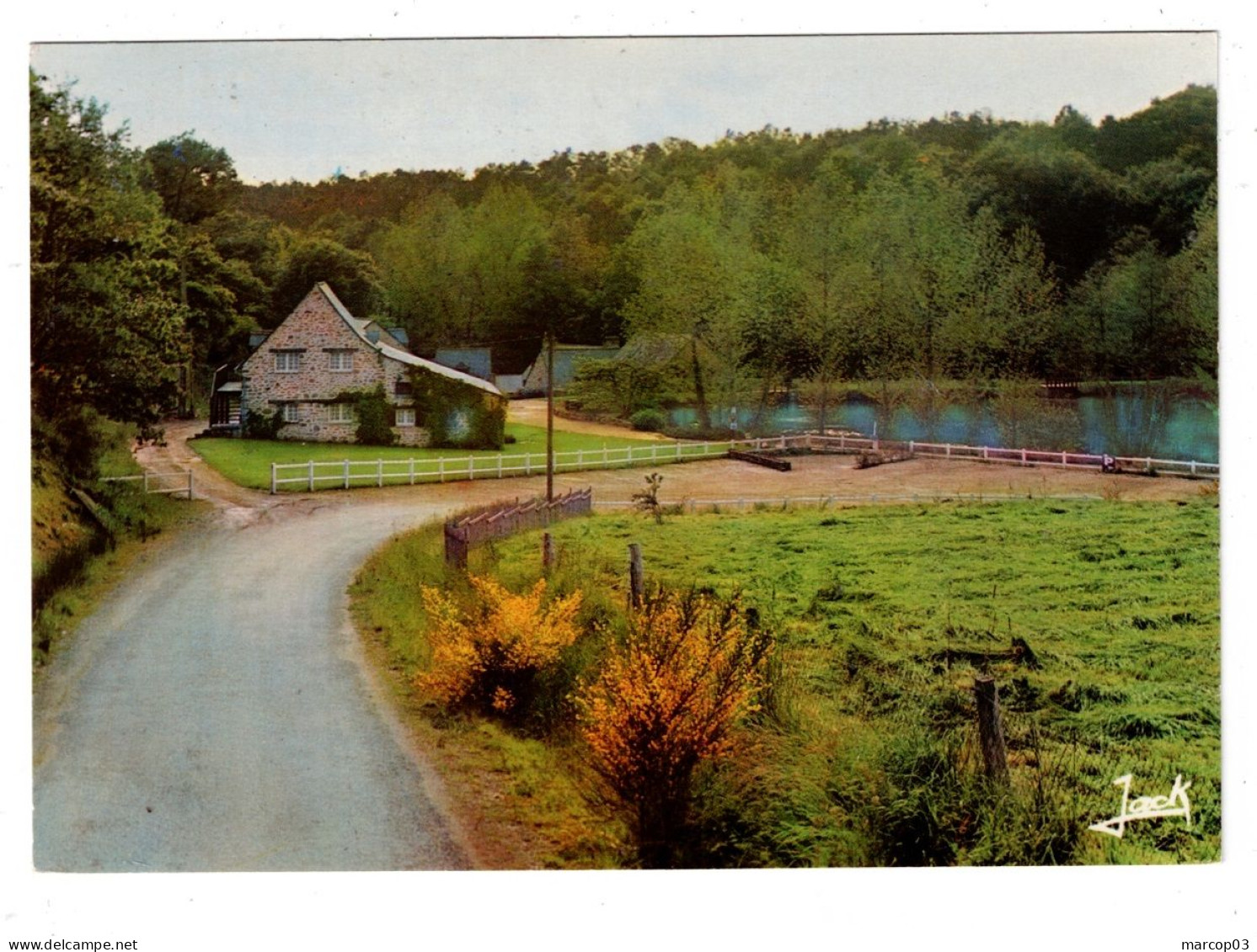 29 FINISTERE MOELAN SUR MER Auberge Moulin Du Duc  Plan Peu Courant - Moëlan-sur-Mer