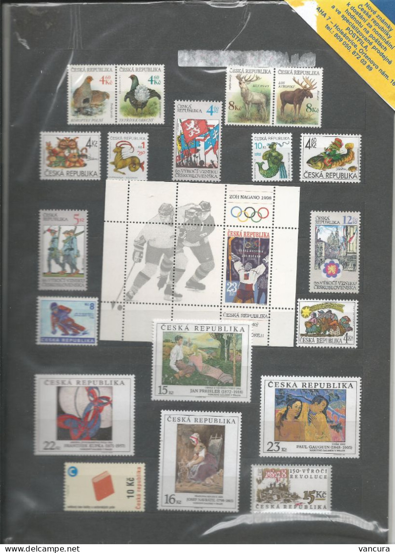 Czech Republic Year Pack 1998 - Komplette Jahrgänge