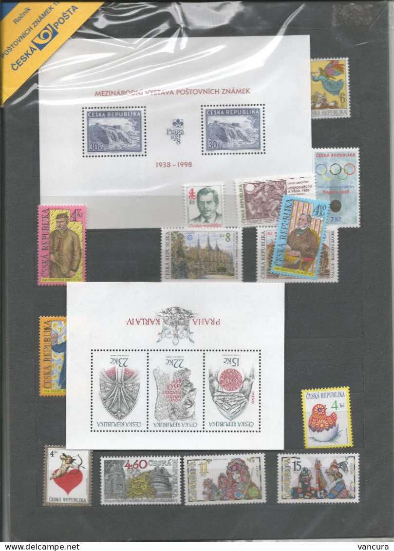 Czech Republic Year Pack 1998 - Full Years