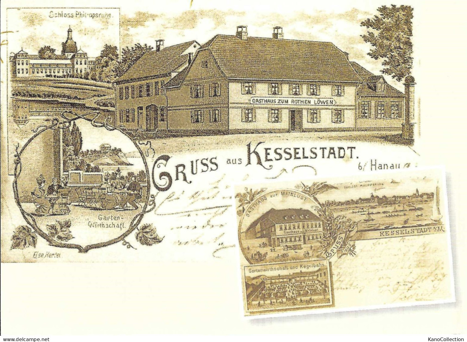 Gruss Aus Kesselstadt, Repro, Nicht Gelaufen - Hanau