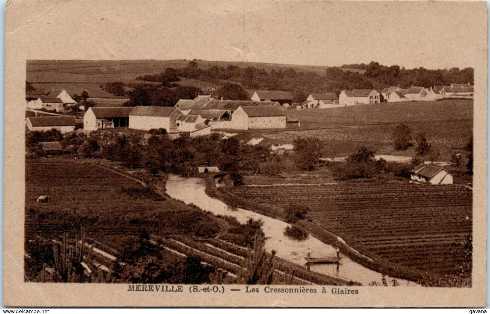 91 MEREVILLE - Les Cressonnières à Glaires  - Mereville