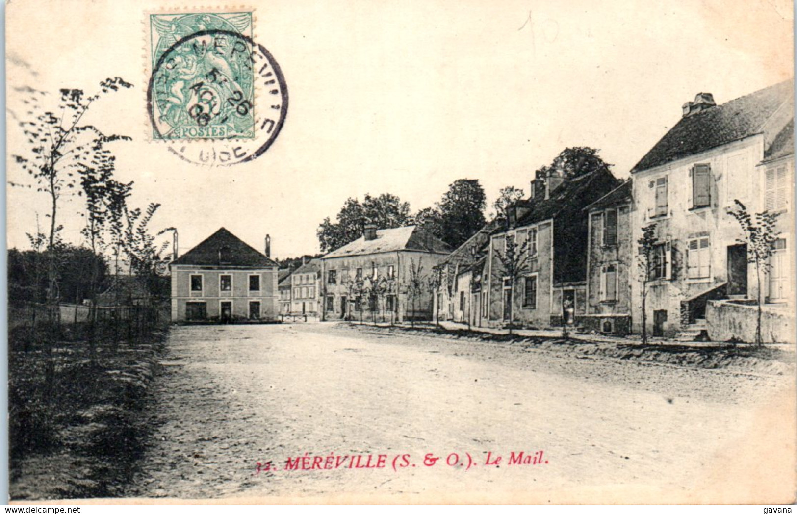 91 MEREVILLE - Le Mail - Mereville