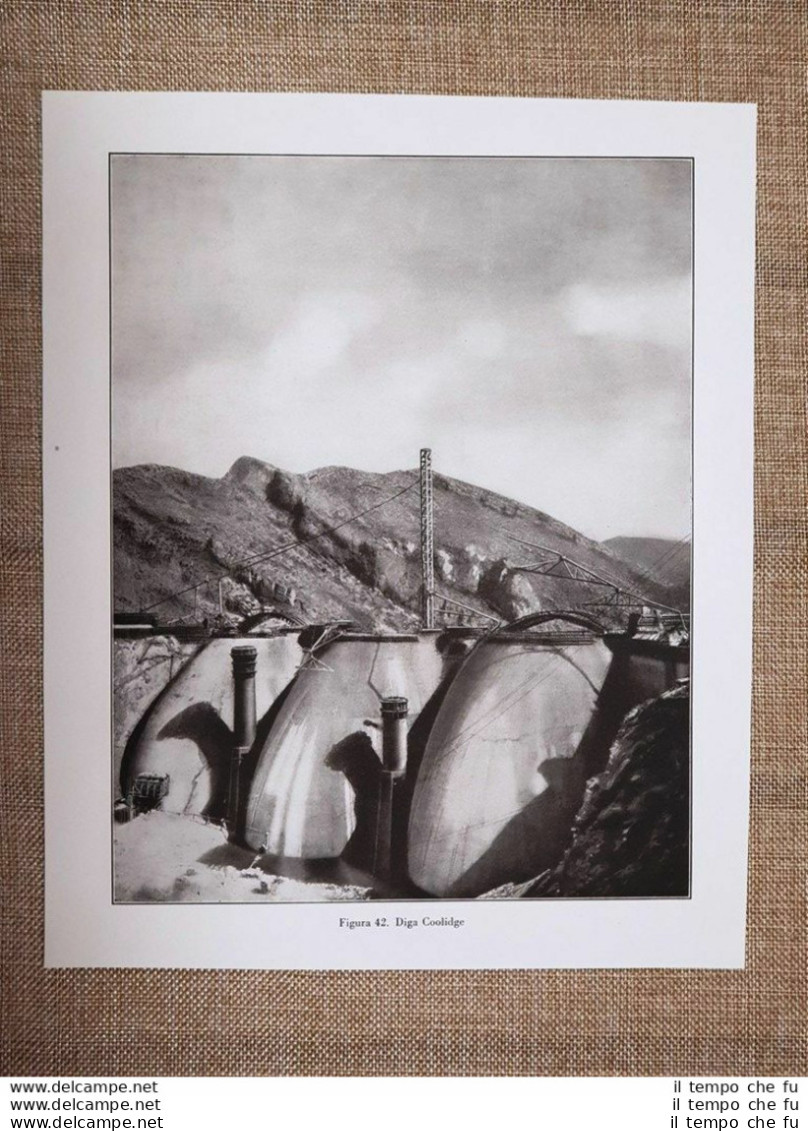 Diga Di Coolidge 1934 San Carlos Arizona USA E Cobble Mountain Arvo Belice - Sonstige & Ohne Zuordnung