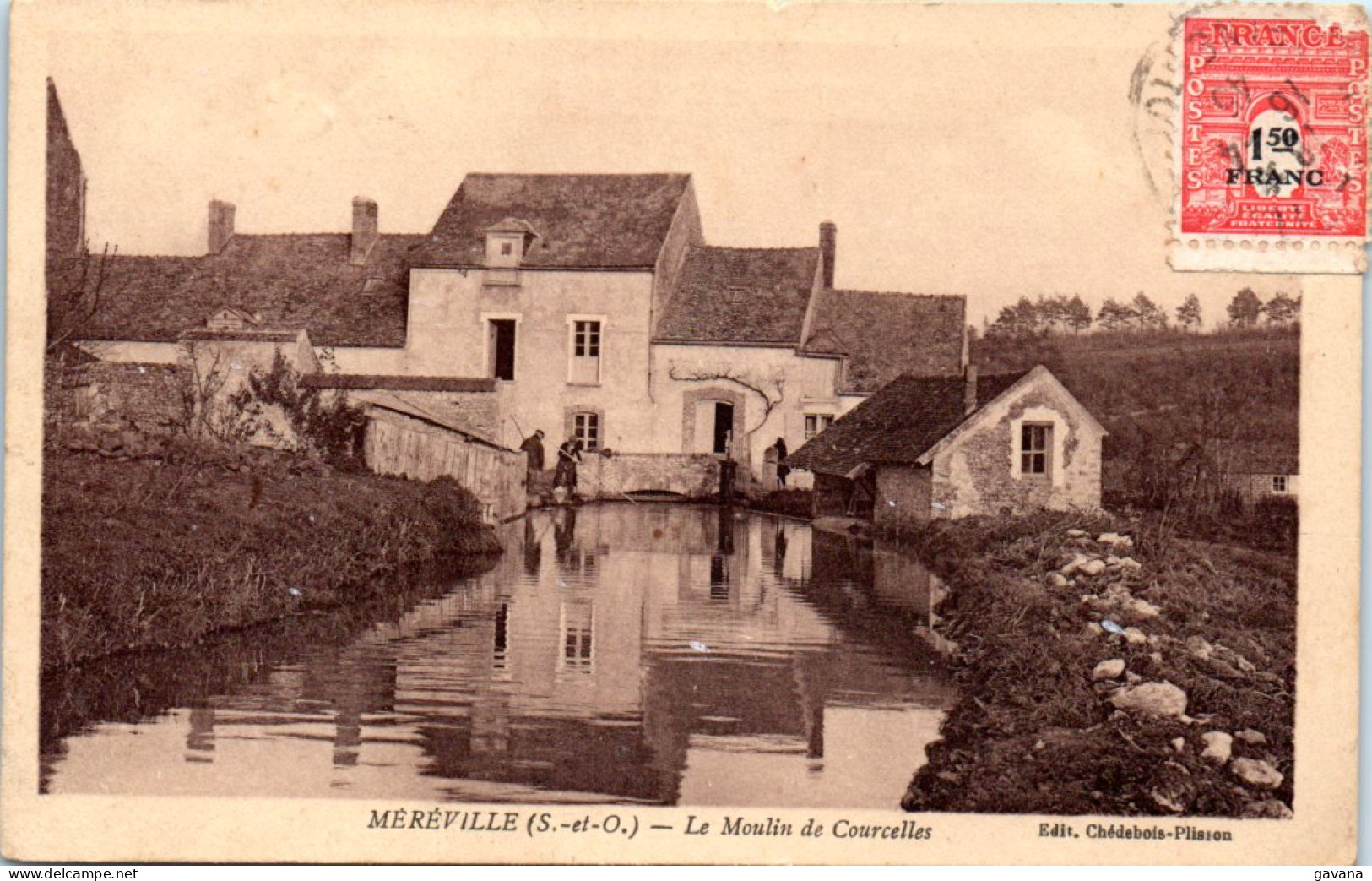 91 MEREVILLE - Le Moulin De Courcelles - Mereville