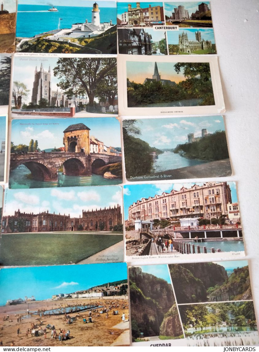 Dèstockage-United Kingdom Lot of 80 Colour Postcards from 1904.#35