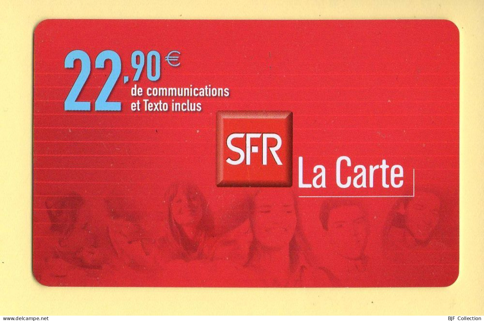 Carte Prépayée : SFR (CEGETEL) La Carte / 22,90 E - Autres & Non Classés