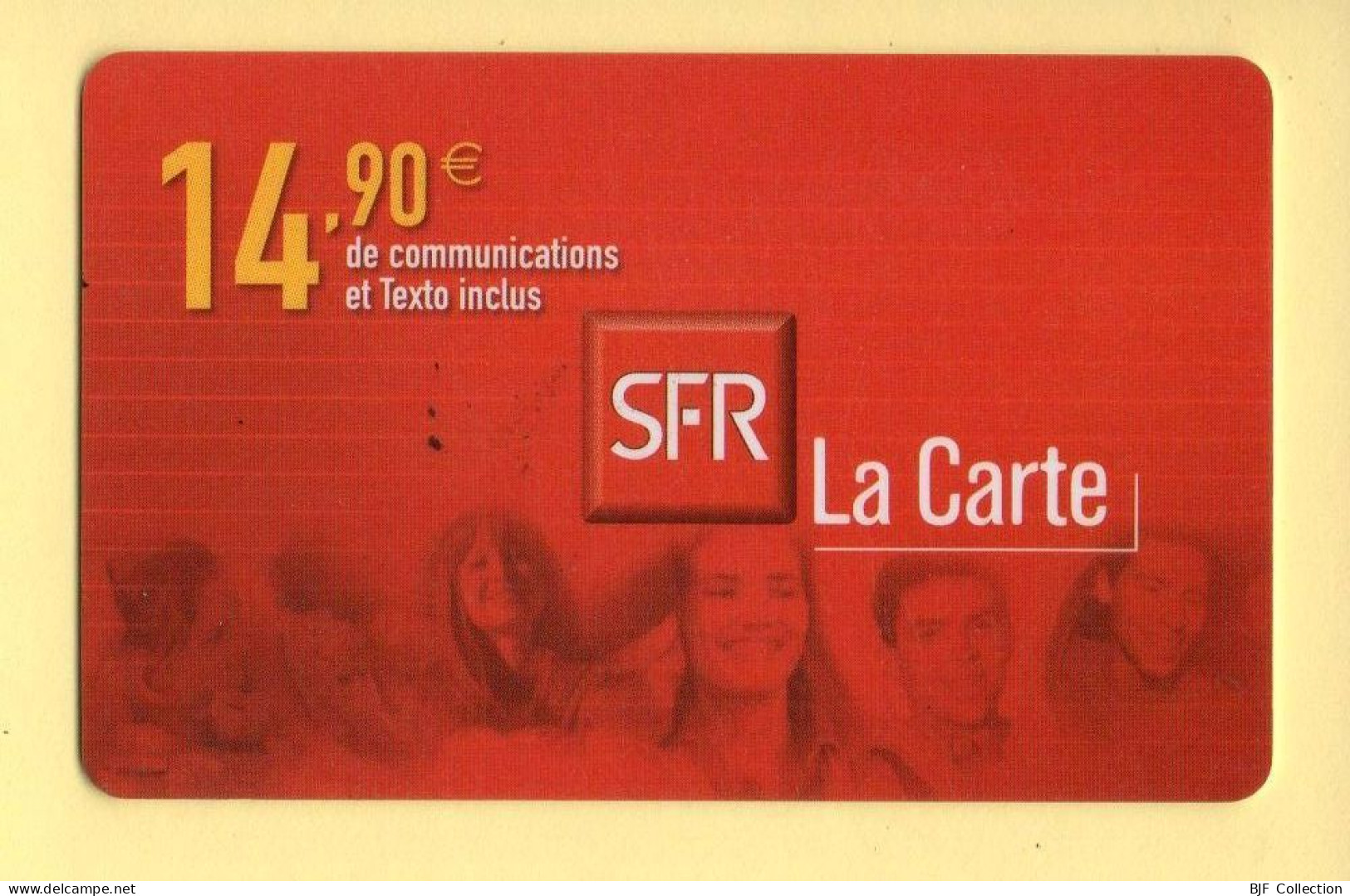 Carte Prépayée : SFR (CEGETEL) La Carte / 14,90 E - Autres & Non Classés