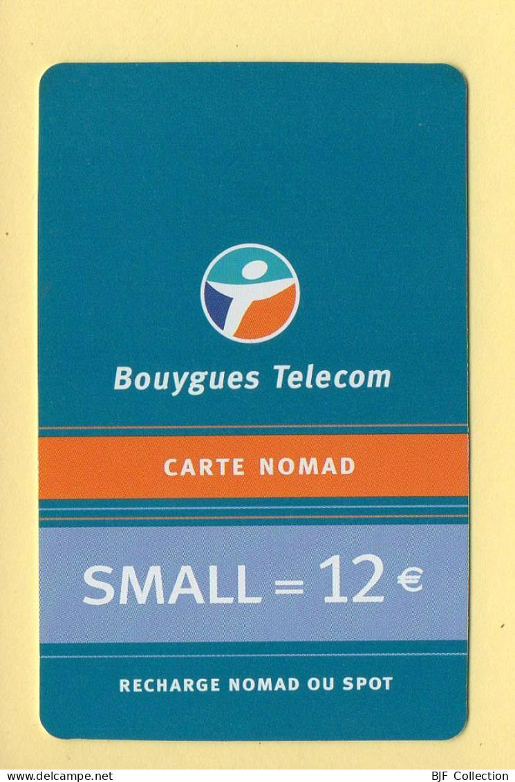 Carte Prépayée : NOMAD Ou SPOT SMALL / 12 Euros / Bouygues Telecom - Altri & Non Classificati