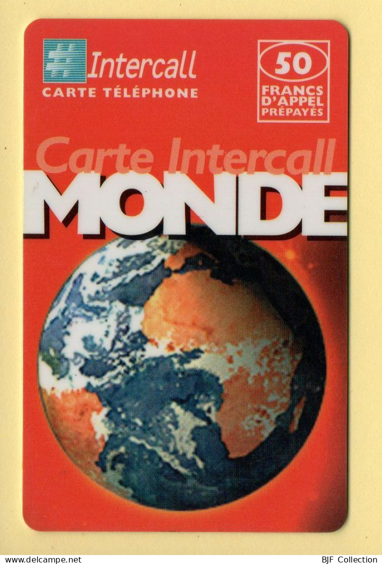 Carte Prépayée : INTERCALL / Monde / 50 Francs - Other & Unclassified