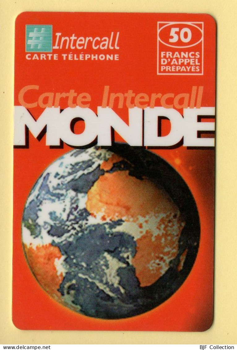 Carte Prépayée : INTERCALL / Monde / 50 Francs - Andere & Zonder Classificatie