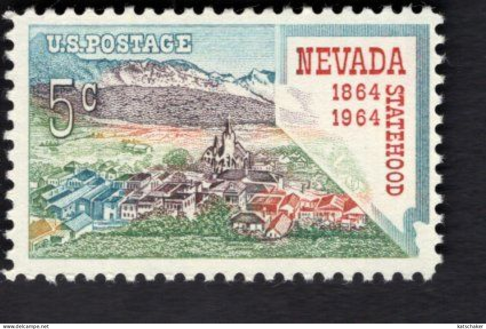 200604204 1964 SCOTT 1248 (XX) POSTFRIS MINT NEVER HINGED - NEVADA STATEHOOD - Unused Stamps