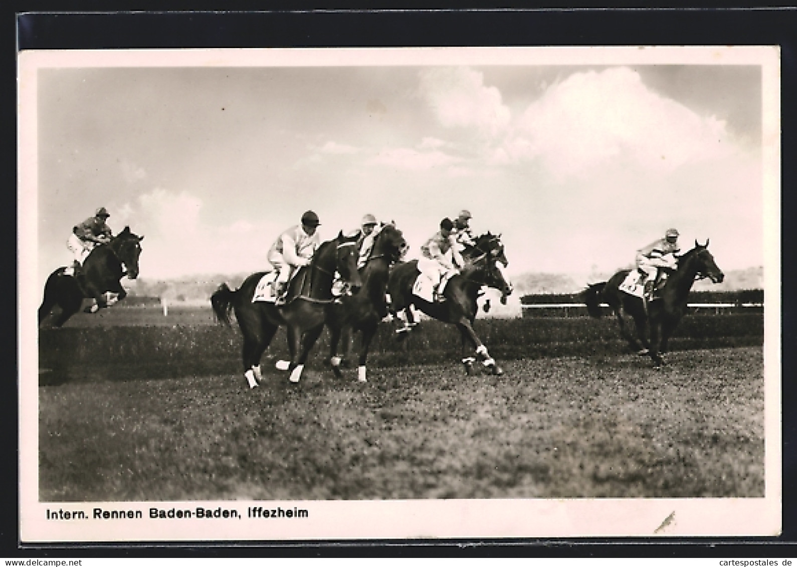 AK Baden-Baden, Rennplatz Iffezheim, Internationales Rennen  - Hippisme