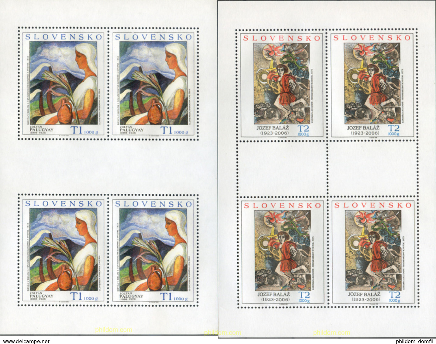 280420 MNH ESLOVAQUIA 2008  - Nuovi