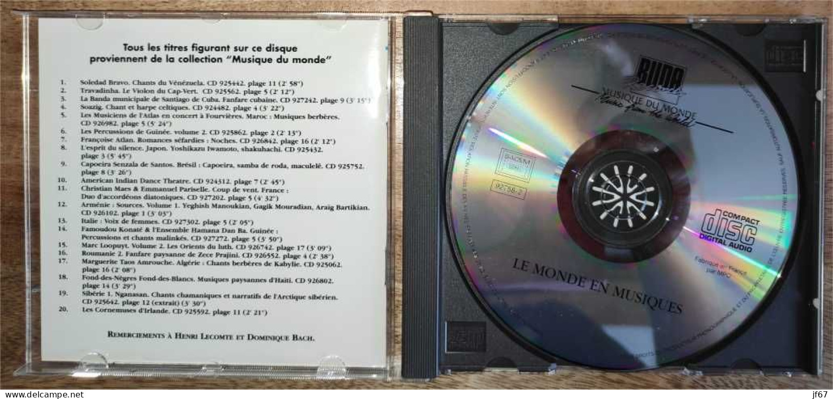 Le Monde En Musiques (CD) - Wereldmuziek