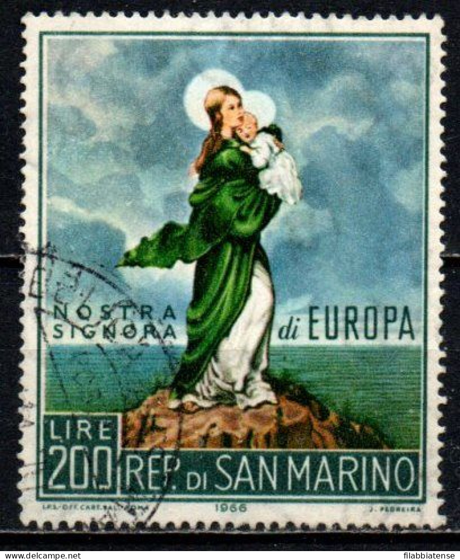 1966 - San Marino 731 Madonna   ++++++++ - Usados