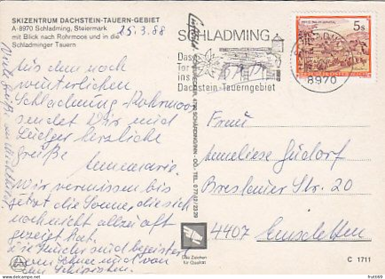 AK 212476 AUSTRIA - Schladming - Rohrmoos - Schladming