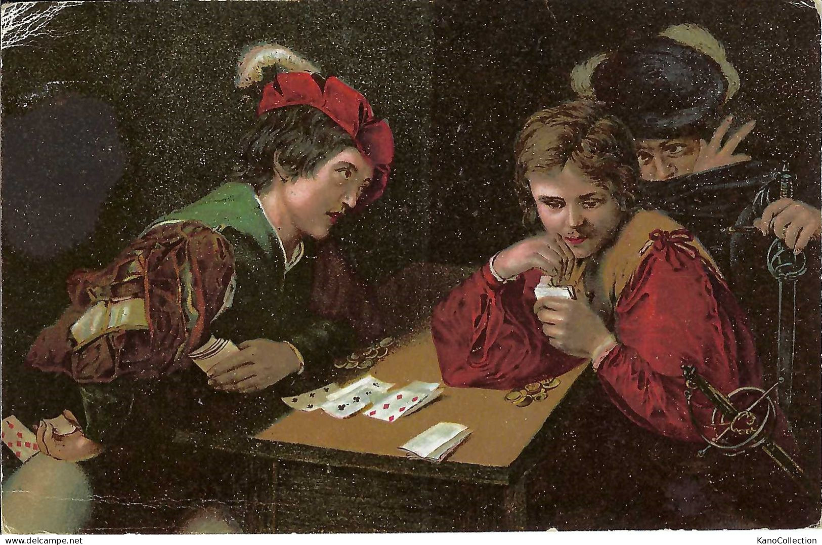 Caravaggio, Falschspieler, Nicht Gelaufen - Carte Da Gioco