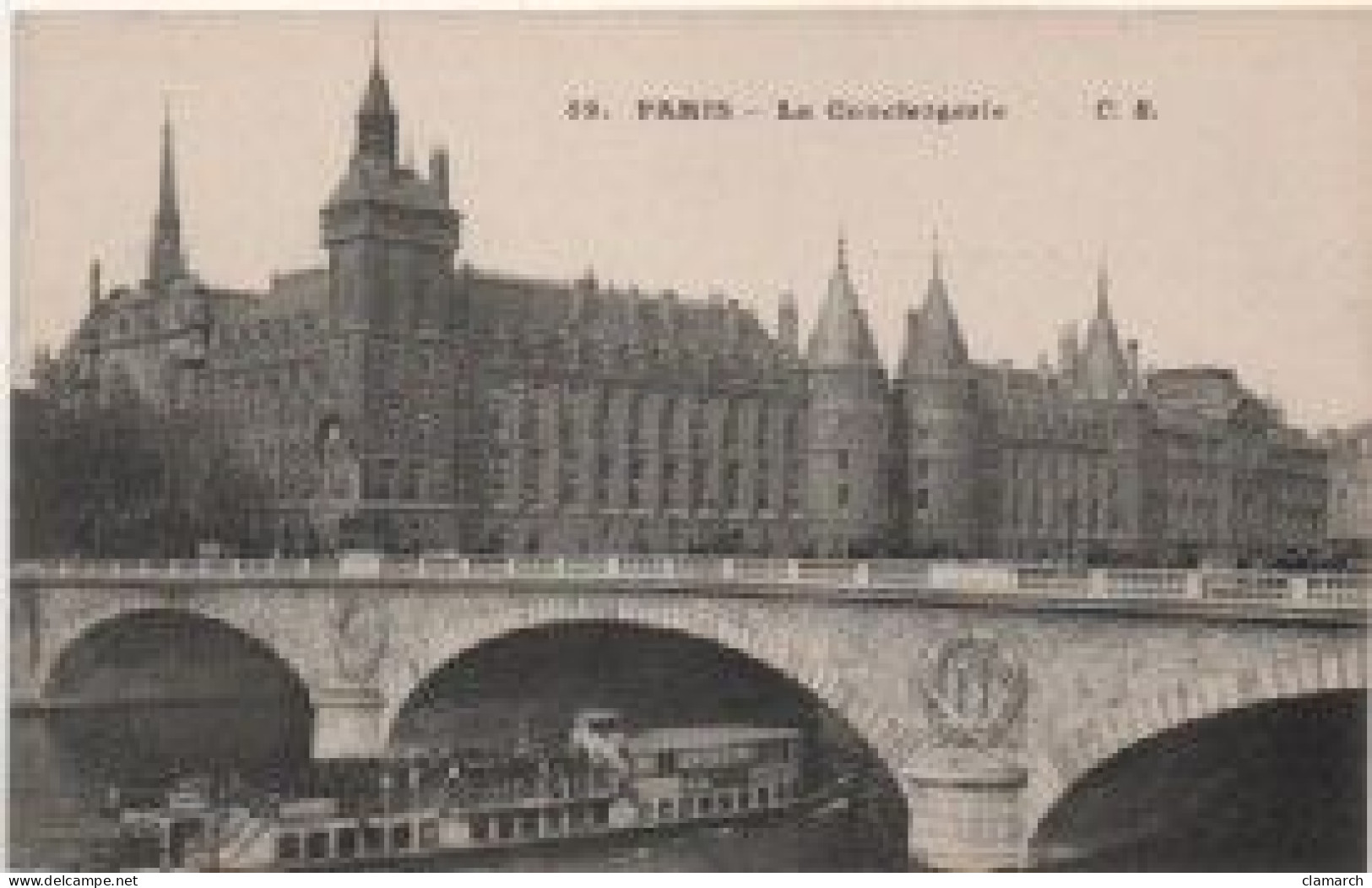 Lot de 100 CPA NON ECRITES de PARIS-Toutes différentes-BE-frais d'envoi pour la F 7.30 (lot NO)