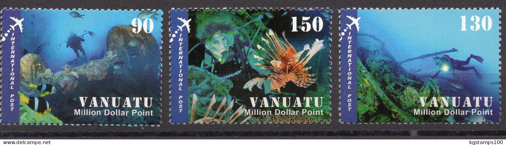 VANUATU. MARINE LIFE. 3v** - Marine Life