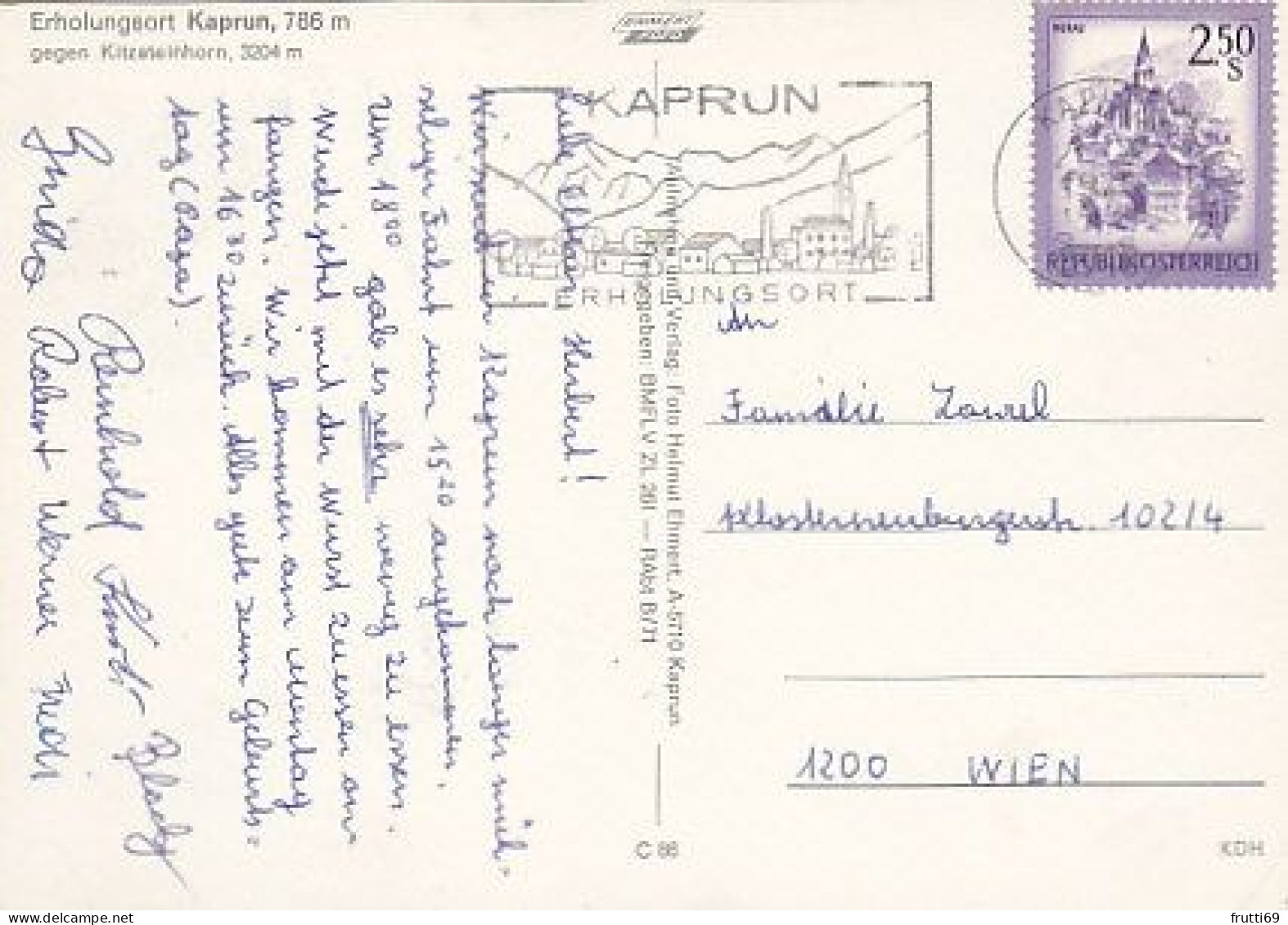 AK 212483 AUSTRIA - Kaprun - Kaprun