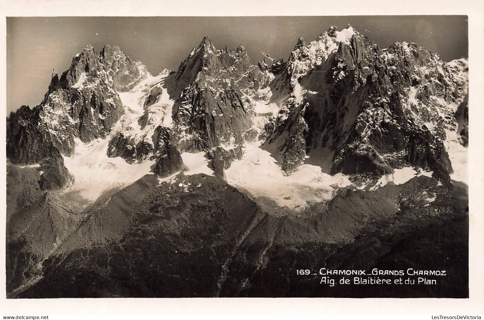 FRANCE - Chamonix - Grands Charmoz - Aig De Blaitière Et Du Plan - Carte Postale - Chamonix-Mont-Blanc