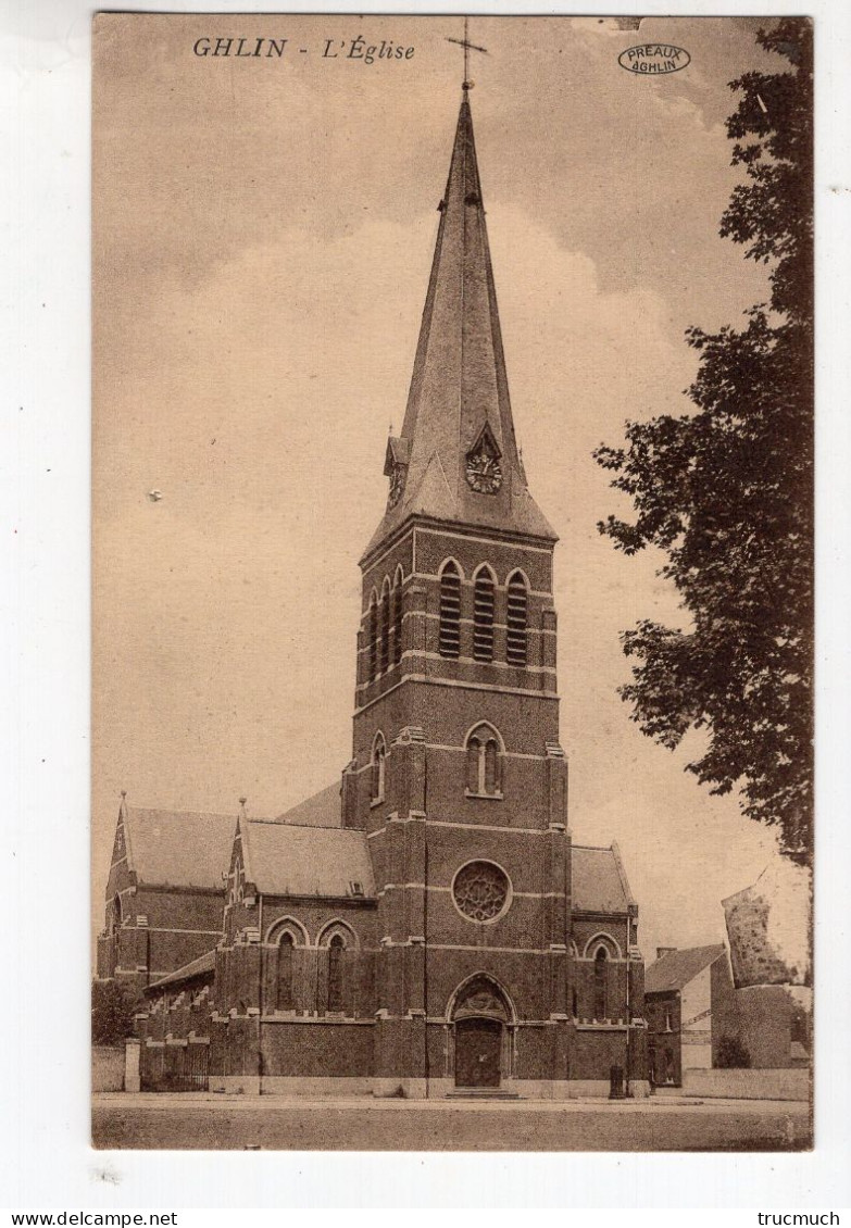 GHLIN - L'église - Mons