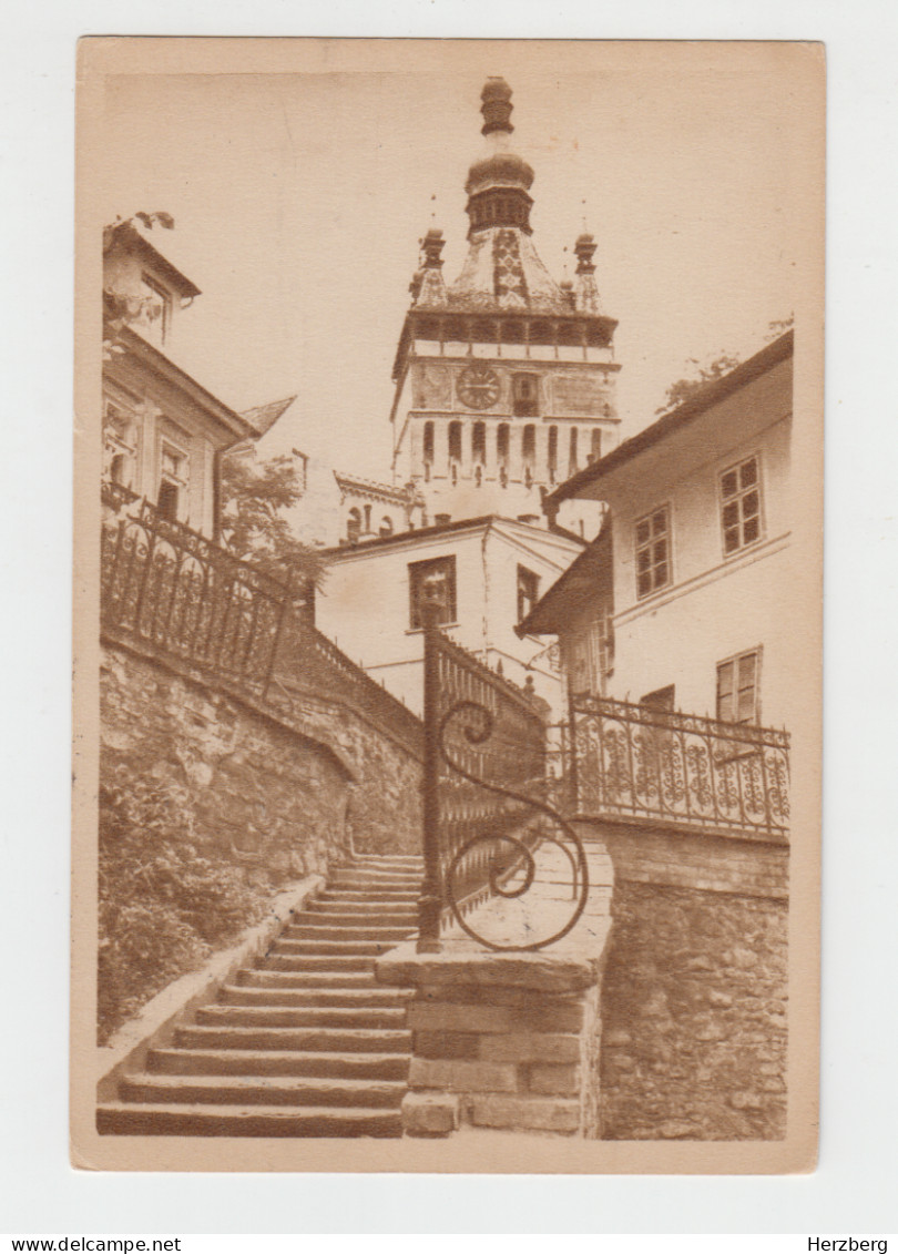 Romania - Mures Sighisoara Segesvar Schassburg Glockenturm Medieval Clock Tower Tour De L'horloge - Romania