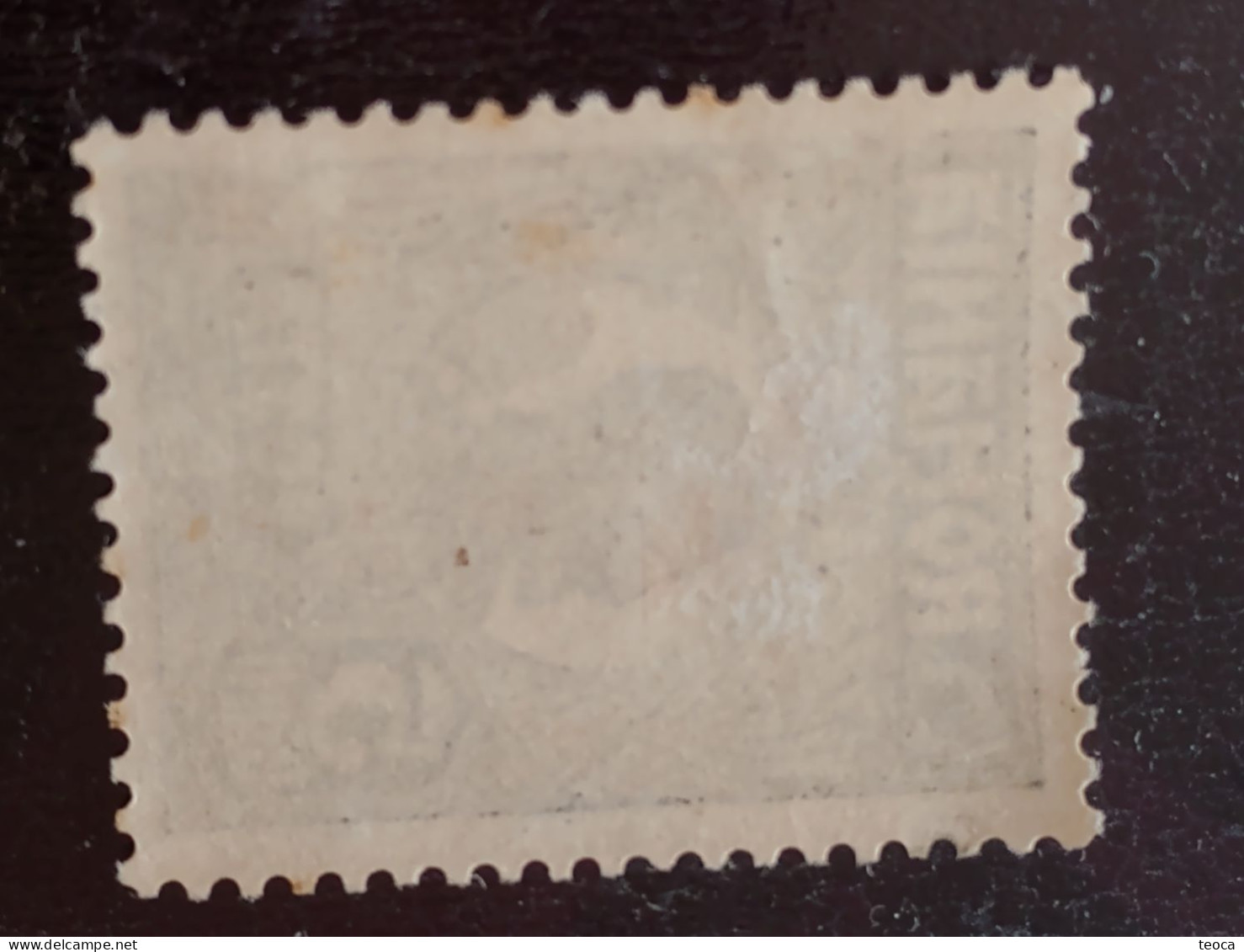 Stamps Errors Romania 1920 King Ferdinand Printed With Stain On Box And Slanted Line On Head Unused Gumn - Unused Stamps