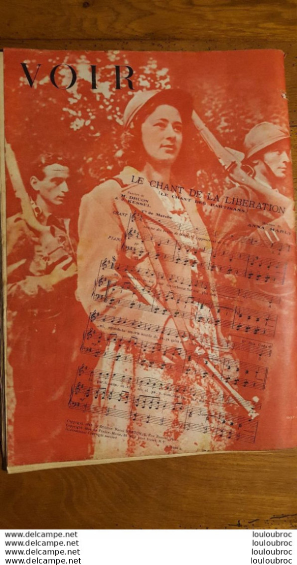 VOIR N°36 PUBLIE PAR LE MINISTERE AMERICAIN DE L'INFORMATION 65 PAGES DERNIER N° AVANT REPRISE PAR LA PRESSE FRANCAISE - 1939-45