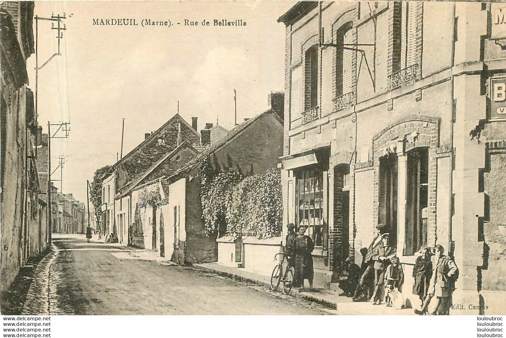 MARDEUIL RUE DE BELLEVILLE - Autres & Non Classés