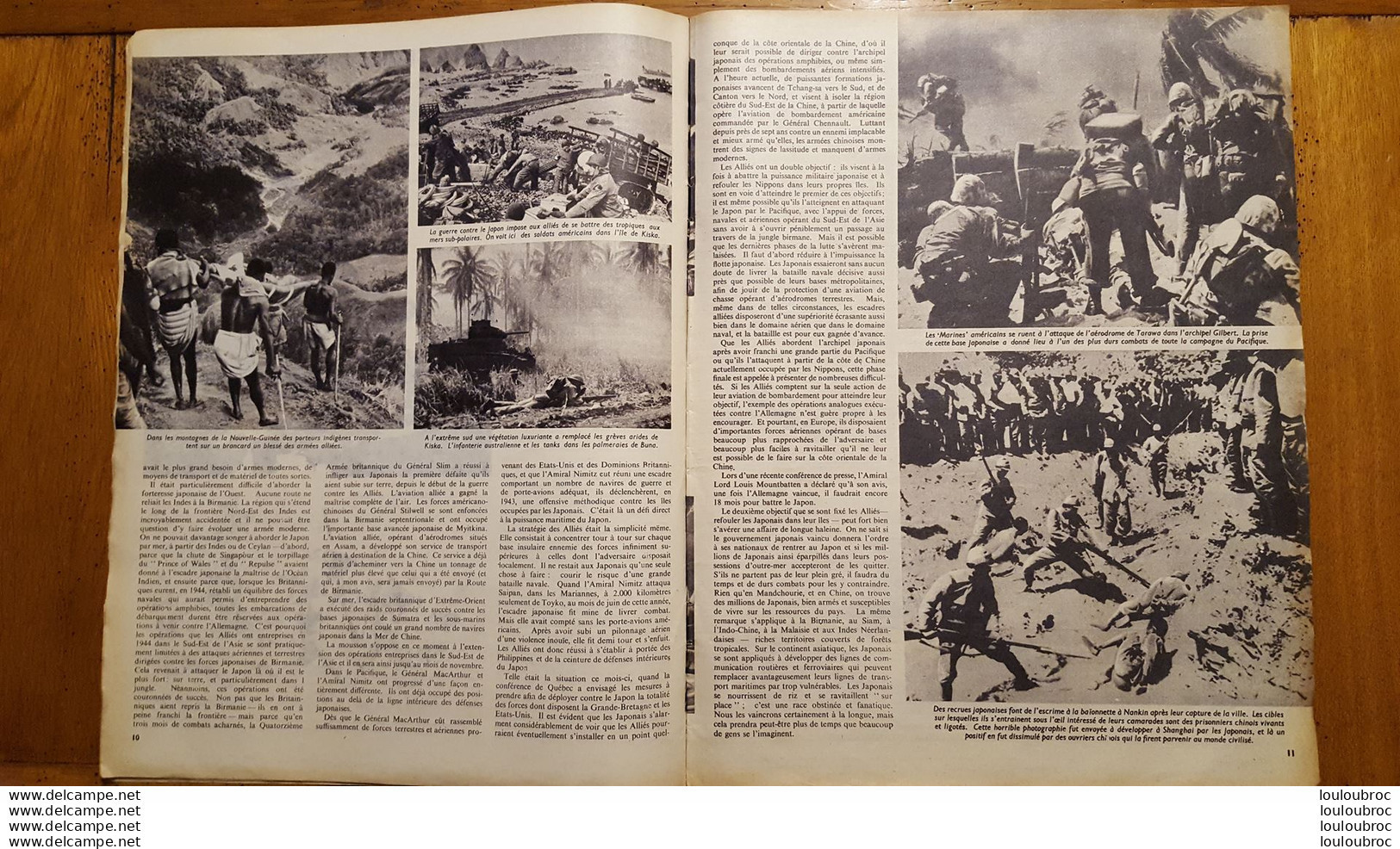 CADRAN N°3 GUERRE DANS LA JUNGLE  JOURNAL DE 30 PAGES - 1939-45