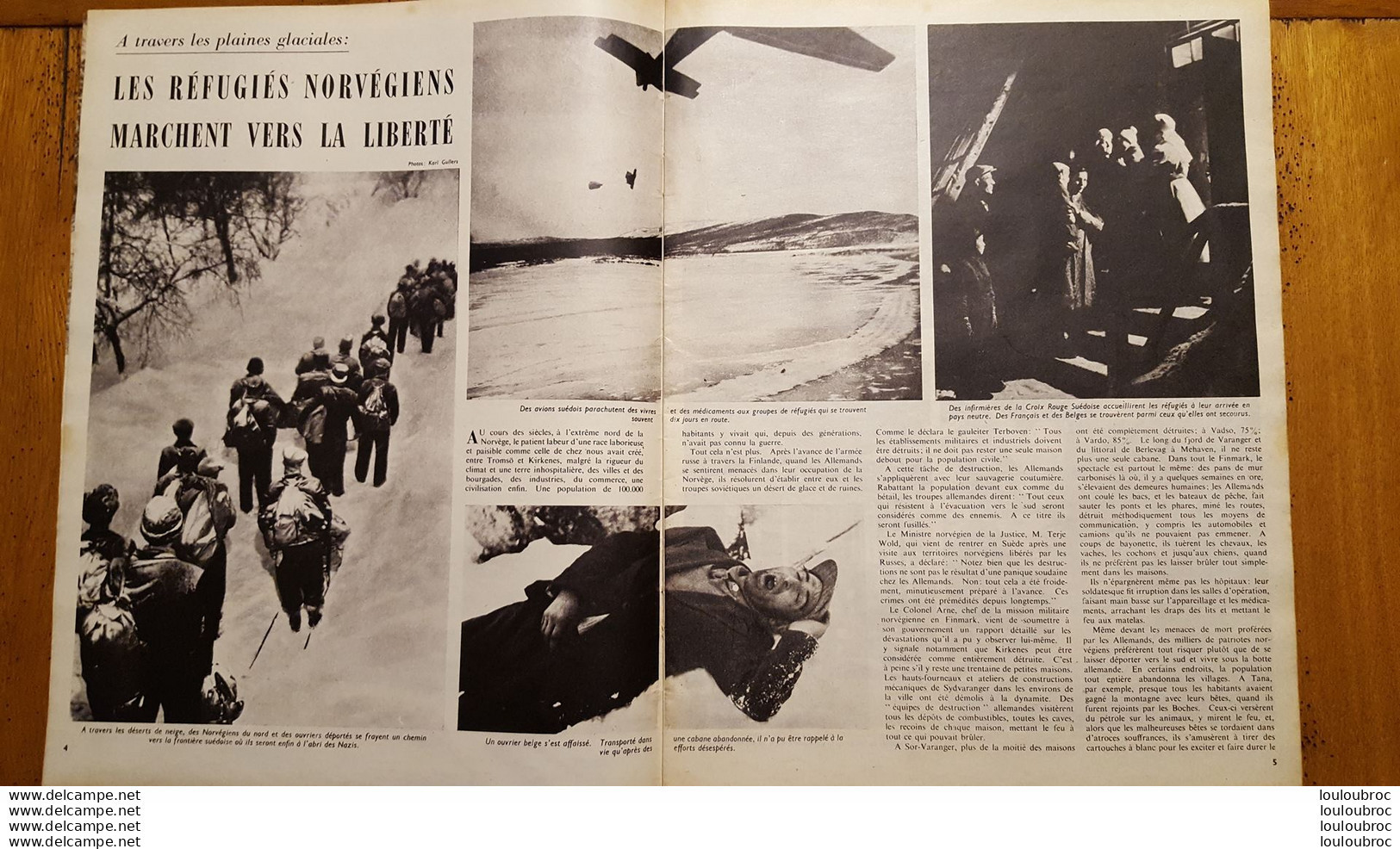 CADRAN N°9 LA FUITE VERS LA LIBERTE  JOURNAL DE 30 PAGES - 1939-45