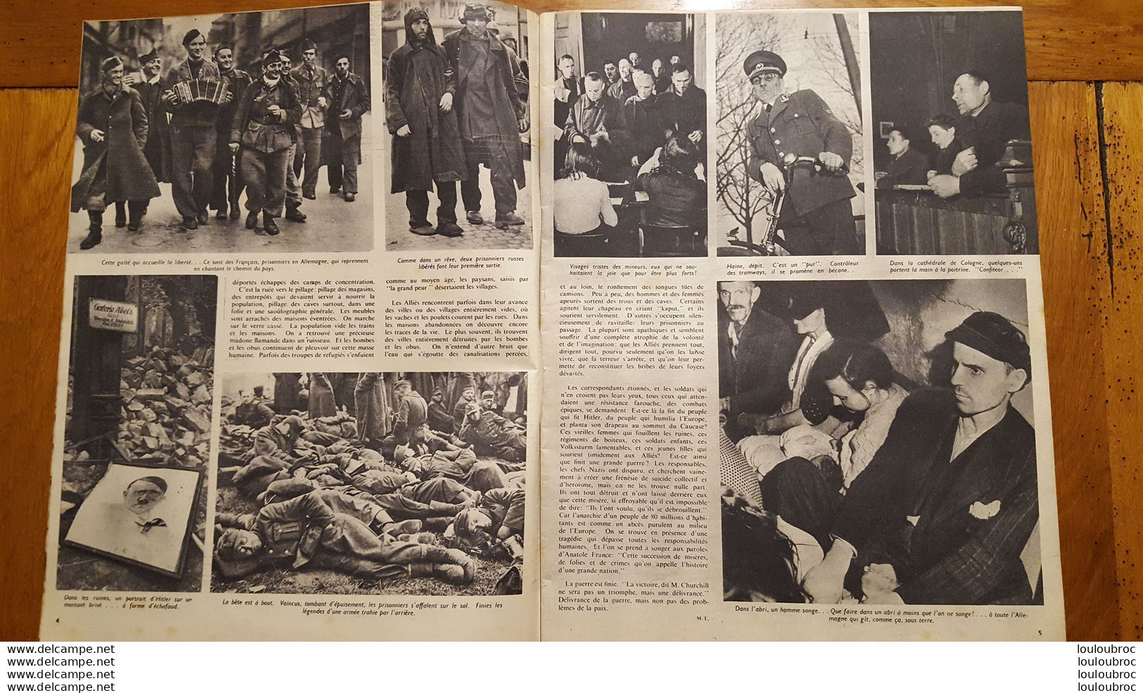 CADRAN N°13 VISAGE DE LA DEFAITE  JOURNAL DE 30 PAGES - 1939-45
