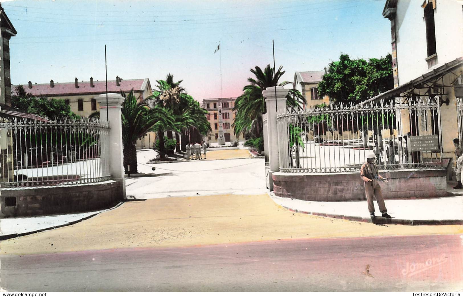 ALGERIE - Hussein Dey - Le 19eme Génie - Carte Postale - Algiers