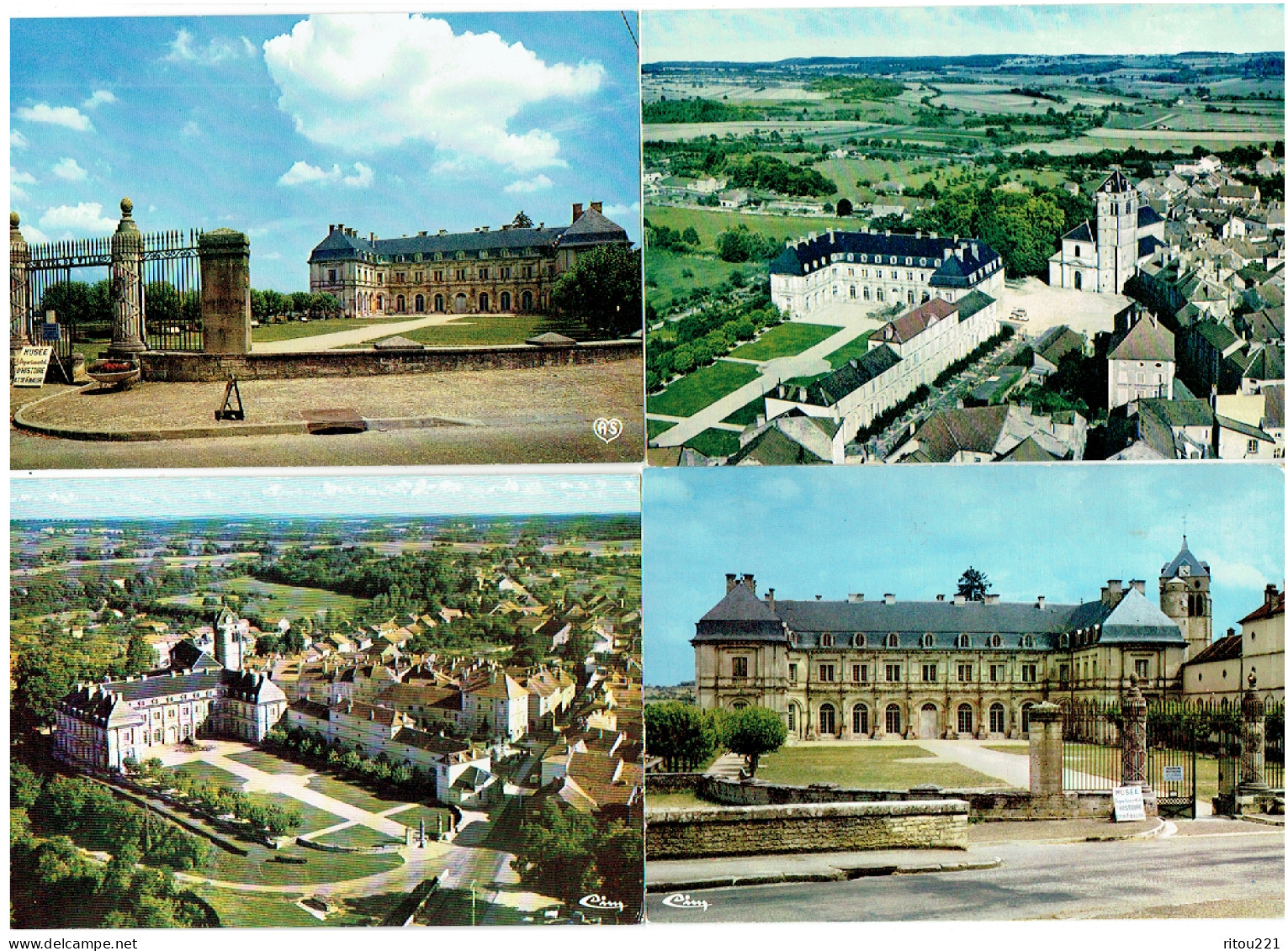 Lot 6 Cpm - 70 - Champlitte - Donjon Chateau Grillot école Primaire - Champlitte