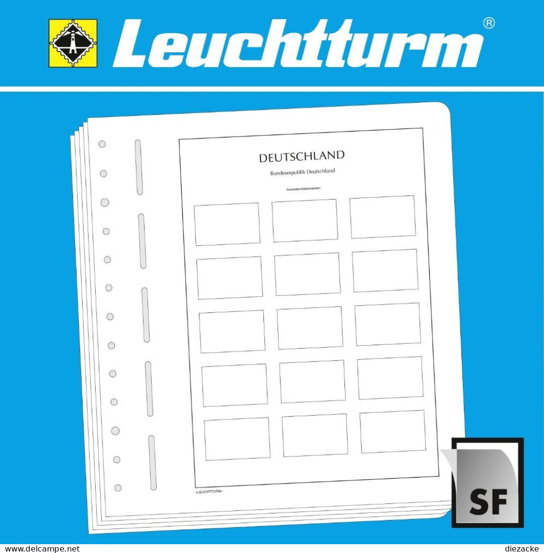 Leuchtturm Blankoblätter Für ATM Typ "Klüssendorf", BRD (12er Pack) 315906 Neuwertig (VD737 - Blank Pages