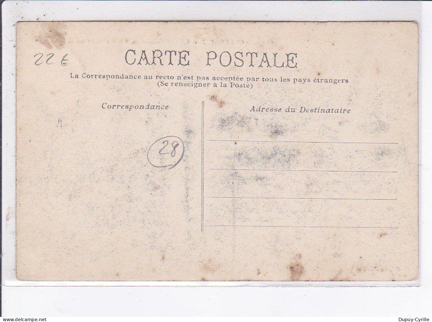 COURVILLE: 1909, Char De La Musique - Très Bon état - Courville