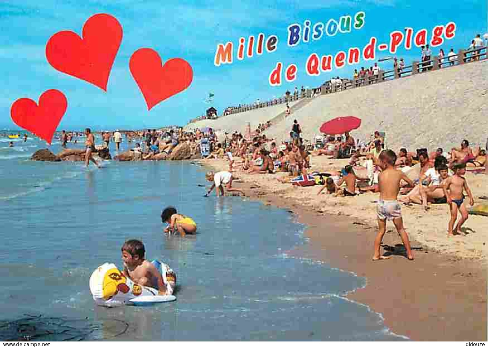 80 - Quend Plage Les Pins - La Plage - Flamme Postale - CPM - Voir Scans Recto-Verso - Quend