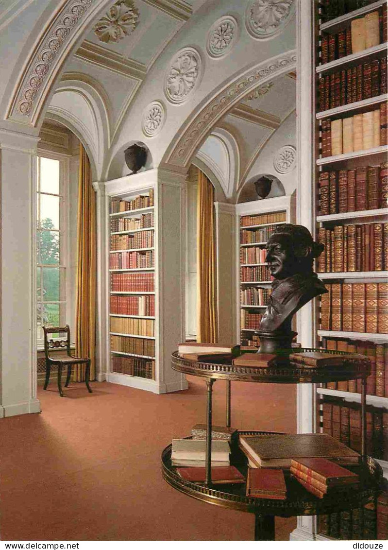 Angleterre - Wimpole Hall - The Bock Room Was Designed By Sir John Soane About 1806 To Accommodate The Overflow Of Books - Autres & Non Classés