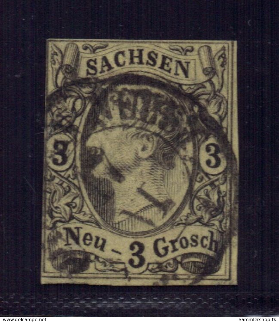 Sachsen Michel Nummer 11 Gestempelt - Saxe