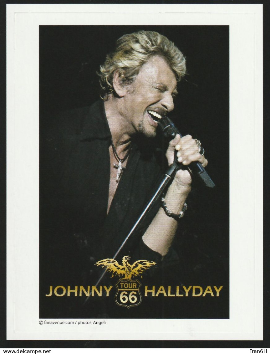 Johnny Hallyday - Edition Fan Avenue - Neuf - Lire Descriptif - Collector - Autoadhesif - Autocollant - - Collectors