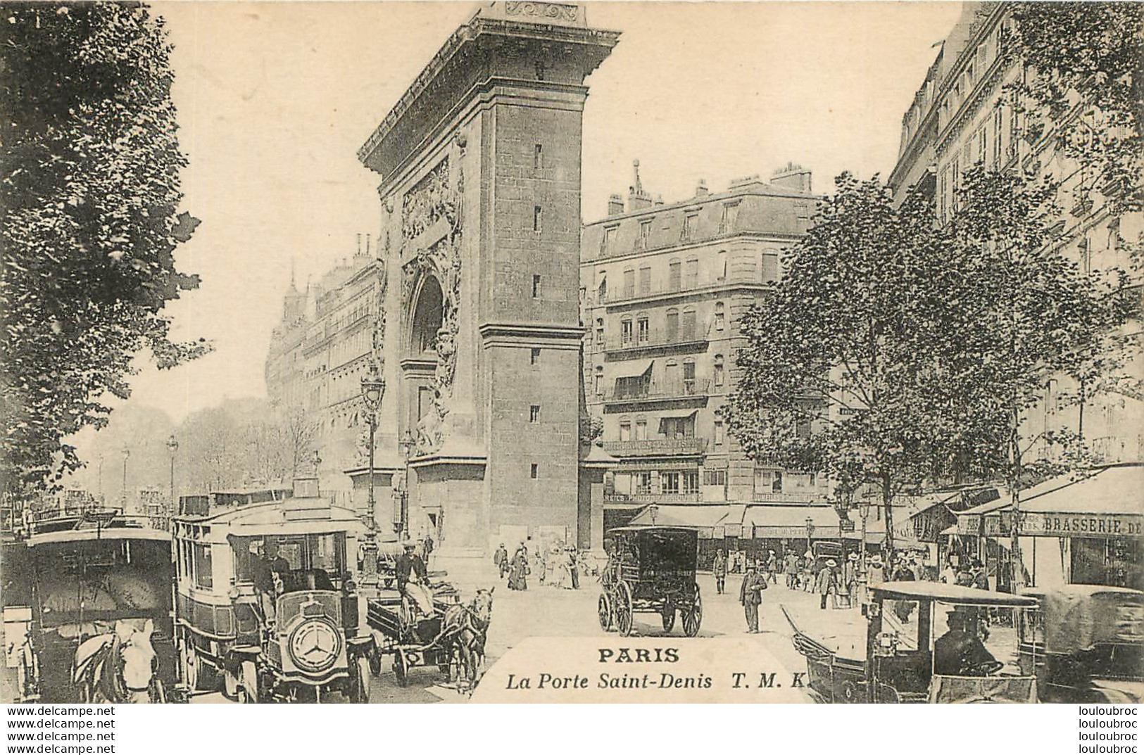PARIS LA PORTE SAINT DENIS EDITION T.M.K. - Arrondissement: 02