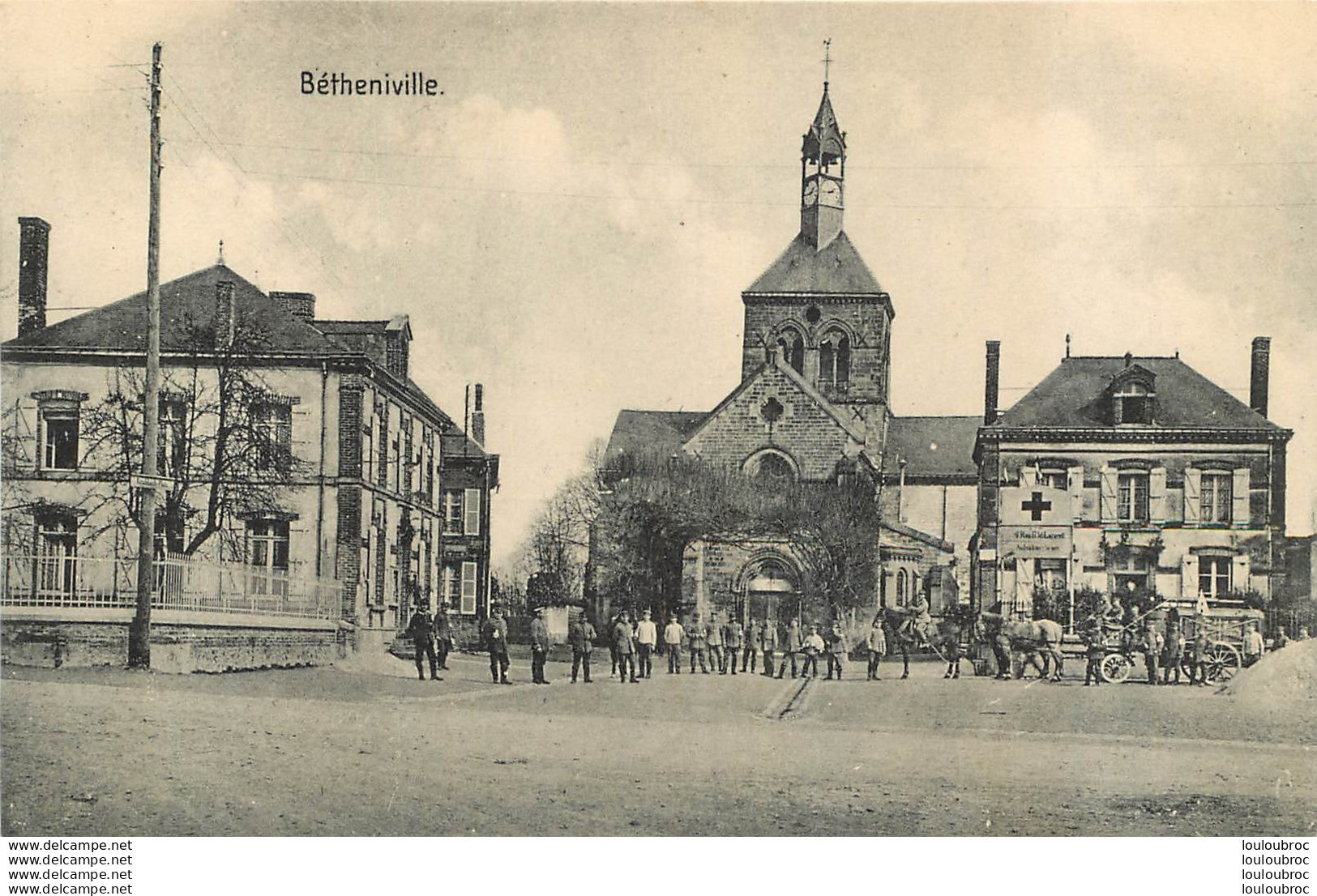 BETHENIVILLE CARTE ALLEMANDE - Bétheniville