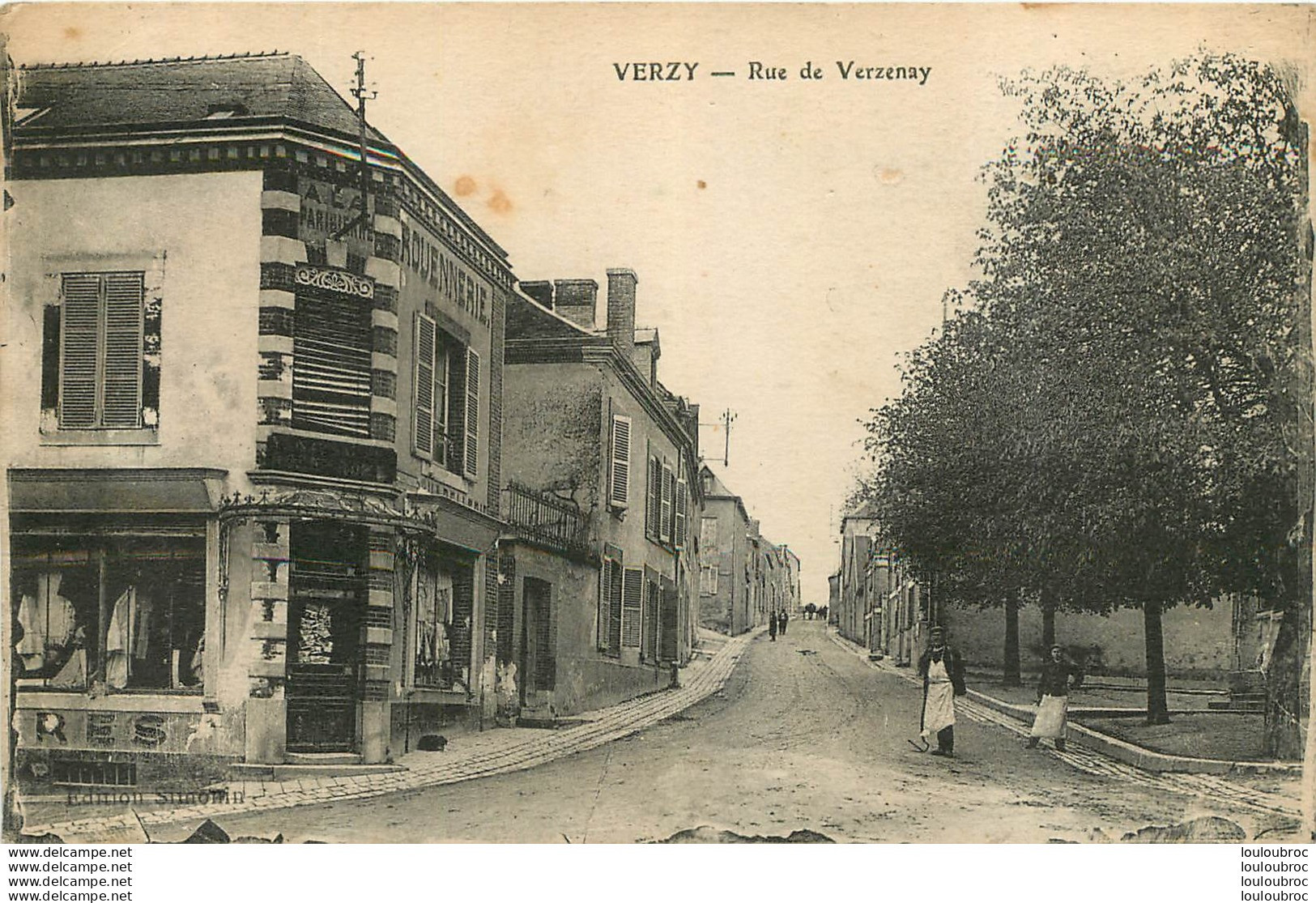 VERZY RUE DE VERZENAY - Verzy