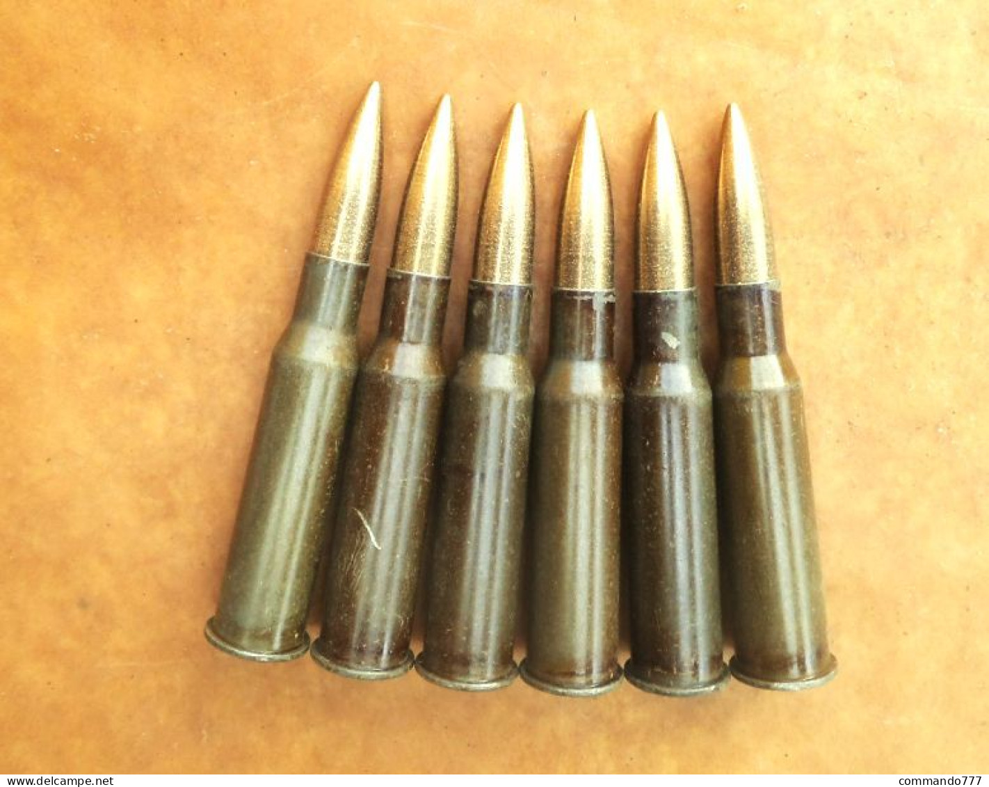 Neutralisé Cartouches Deactivated Ammo Ammunition Dekopatrone Deko Patrone Dekomunition 7,62x54 Mm R Mosin 7,62x54R - Decotatieve Wapens