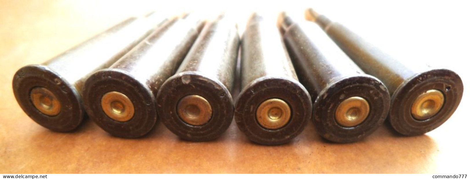 Neutralisé Cartouches Deactivated Ammo Ammunition Dekopatrone Deko Patrone Dekomunition 7,62x54 Mm R Mosin 7,62x54R - Armes Neutralisées