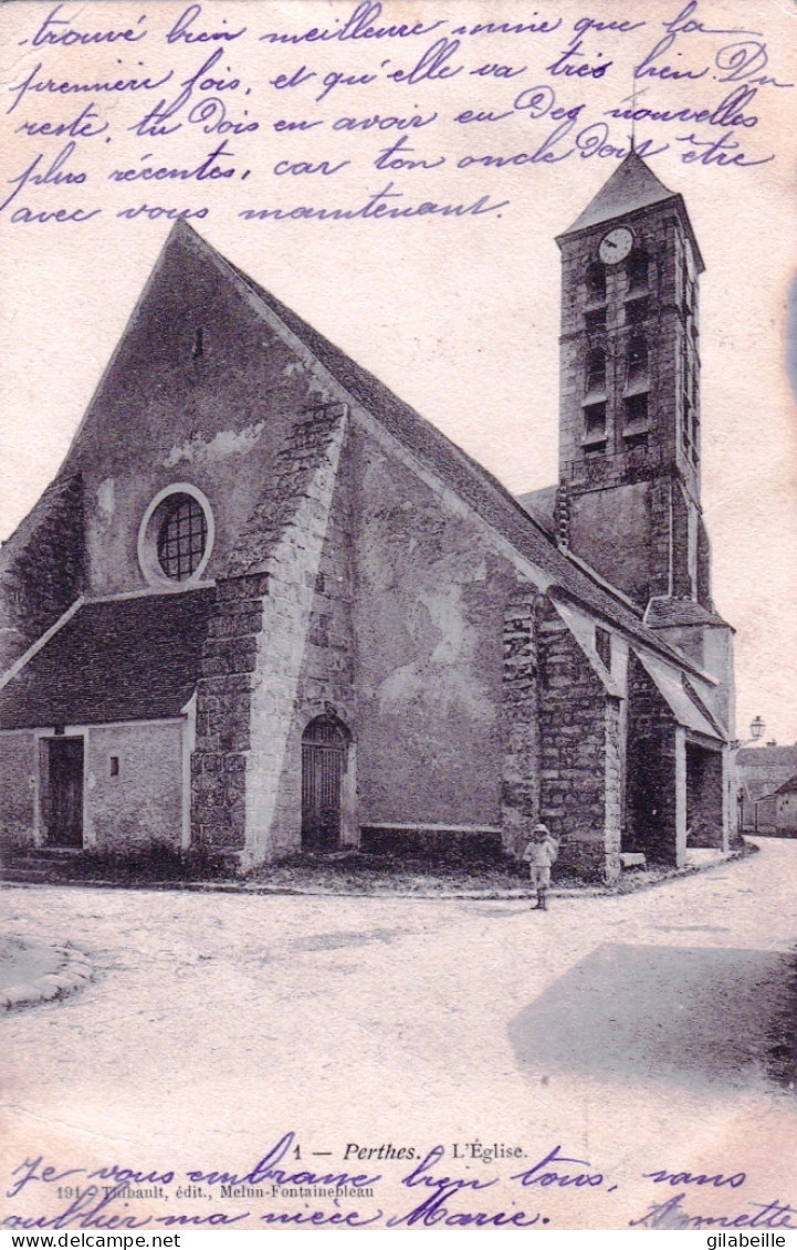 77  - Seine Et Marne - PERTHES - L église - Perthes
