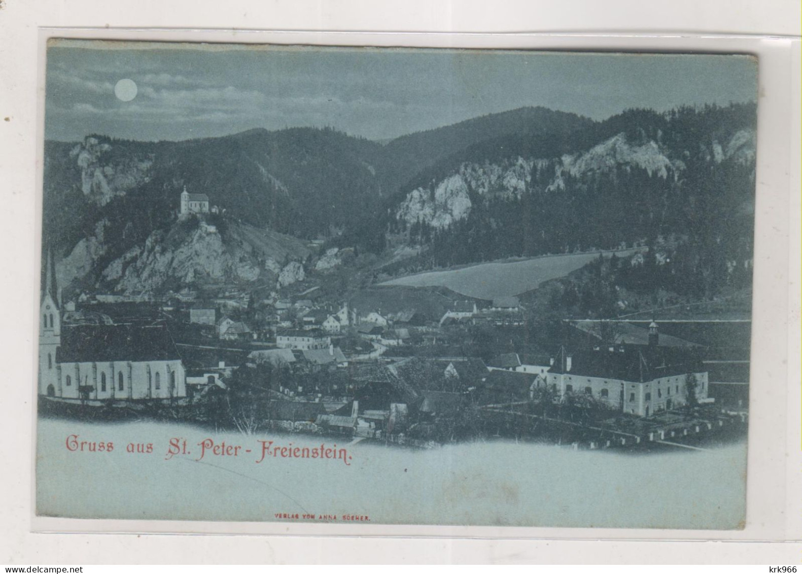 AUSTRIA ST. PETER FREIENSTEIN Nice Postcard - Leoben