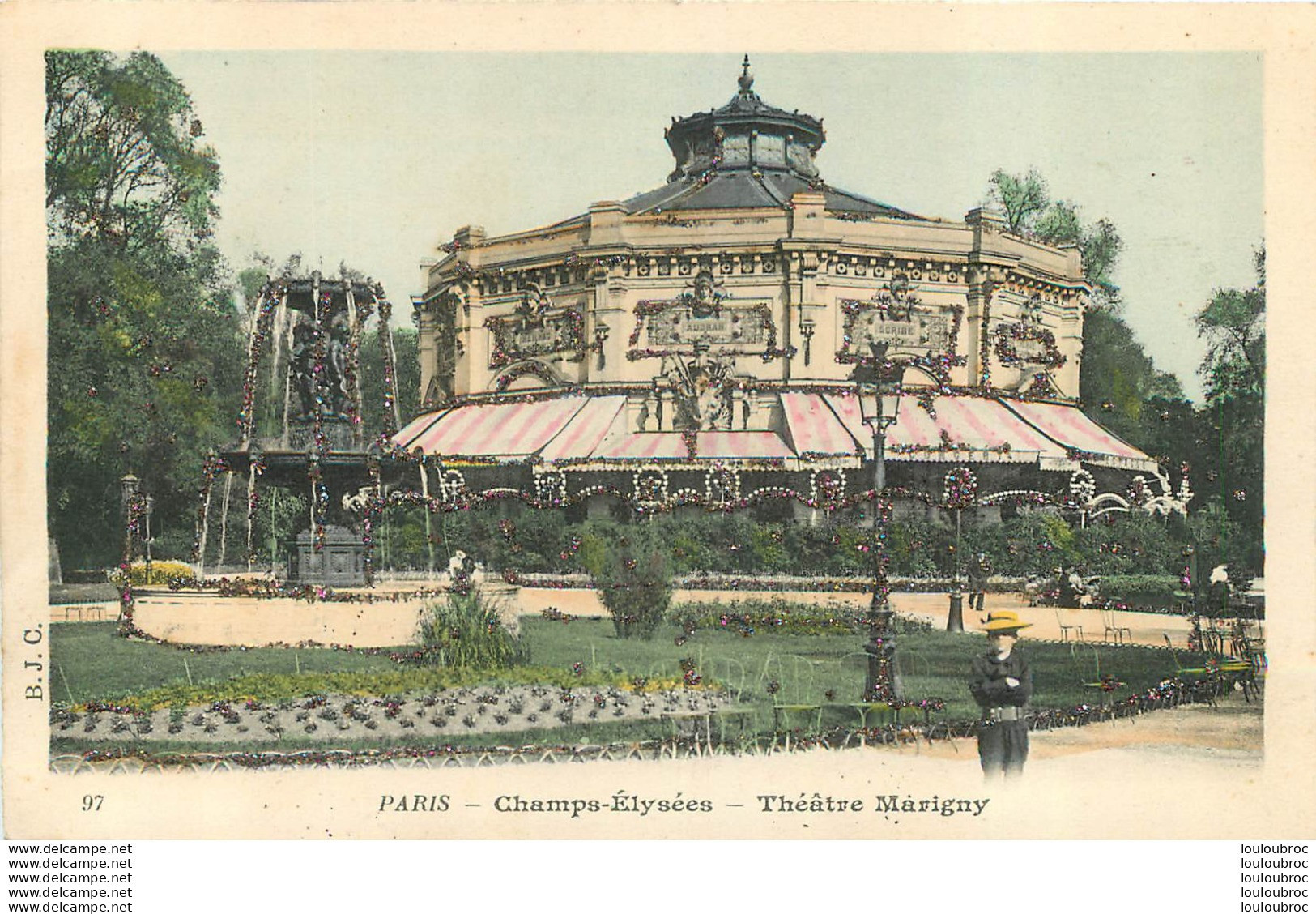 PARIS CHAMPS ELYSEES THEATRE MARIGNY AVEC PAILLETTES - Arrondissement: 08